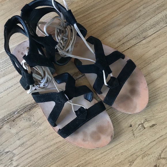 Free People lace up sandals - Picture 5 of 6